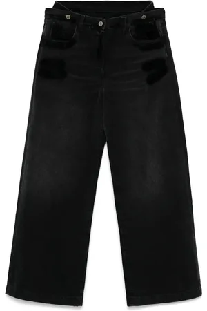 The Attico Jean à taille superposée