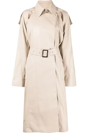 Boyarovskaya Trench ceinturé à patch logo