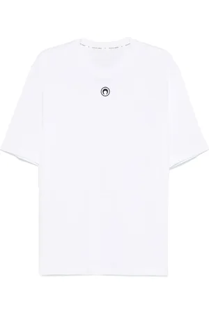 Marine Serre T-shirt en coton biologique