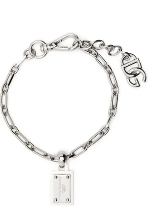 Dolce & Gabbana Bracelet en chaîne à logo