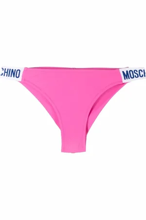 Moschino Bas de bikini à bande logo