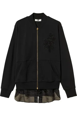 Twin-Set Sweat brodé à empiècements en organza