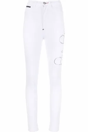 Philipp Plein Legging à logo imprimé