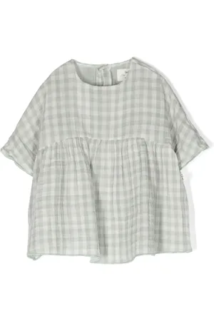 TEDDY & MINOU Blouse à motif damier