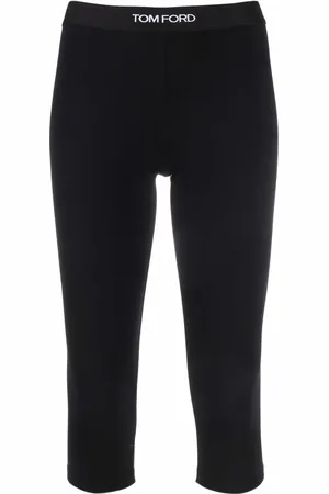 Tom Ford Legging court à taille à logo