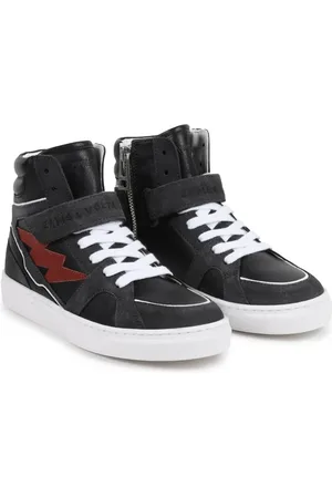 Zadig & Voltaire Baskets en cuir à logo embossé