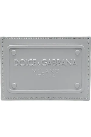 Dolce & Gabbana Porte-cartes en cuir à logo embossé