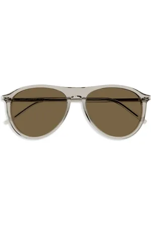 Saint Laurent Lunettes de soleil à monture pilote