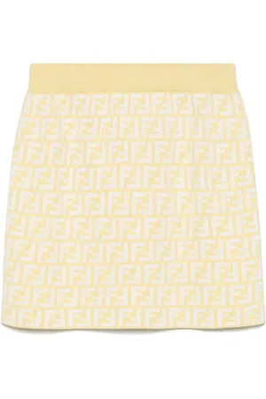 Fendi Jupe à motif FF