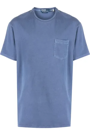 Ralph Lauren T-shirt en coton à poche poitrine