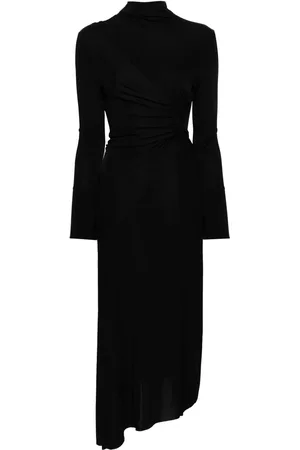 Victoria Beckham Robe mi-longue à fronces