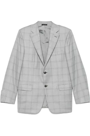 BRIONI Blazer à carreaux
