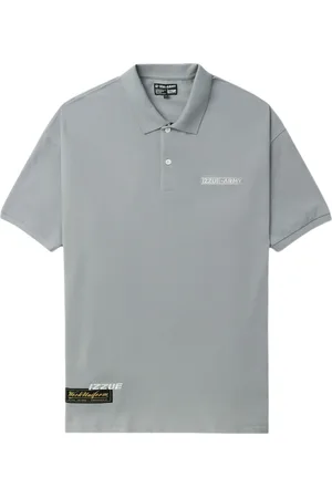 Izzue Polo en coton à logo imprimé