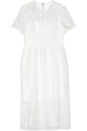 DKNY Robe courte à effet de transparence