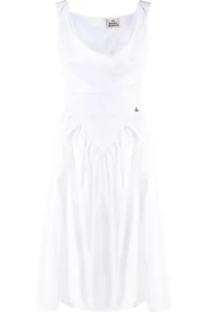 Vivienne Westwood Robe mi-longue Sunday à col bénitier