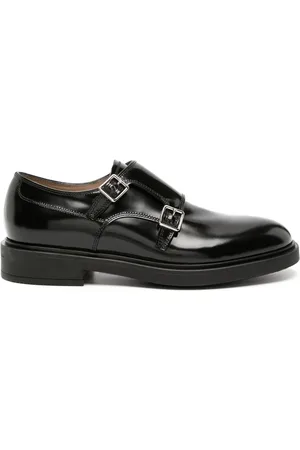 Gianvito Rossi Chaussures Scott en cuir à boucles