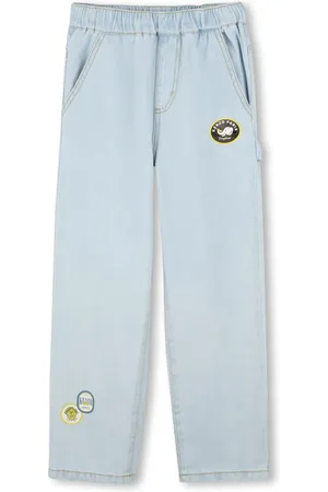 Kenzo Jean droit à taille élastiquée