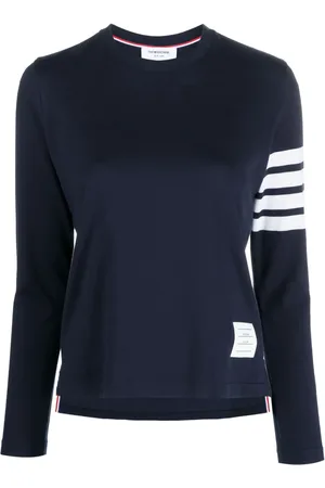 Thom Browne T-shirt à 4 bandes signature