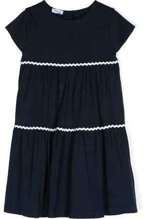 SIOLA Robe évasée à bords festonnés