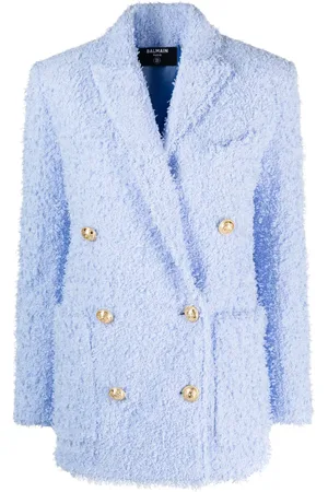 Balmain Blazer oversize à boutonnière croisée