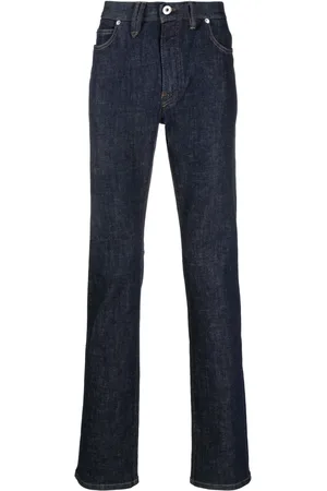 BRIONI Jean droit à patch logo