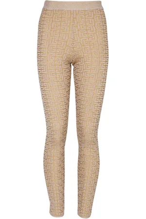 Balmain Legging Labyrinth en maille