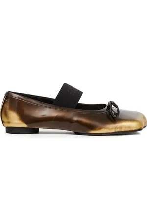 Maison Margiela Ballerines Atomic en cuir