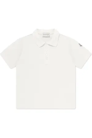 Moncler Polo en coton à logo imprimé