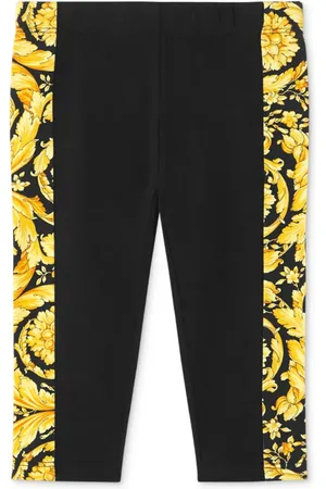 VERSACE Legging à imprimé baroque