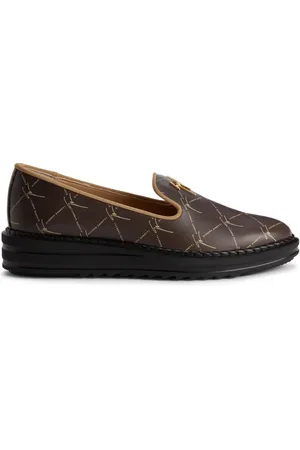 Giuseppe Zanotti Mocassins Tim à logo embossé