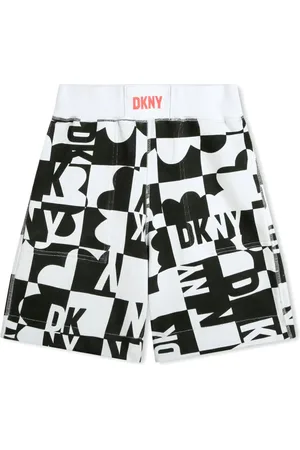 DKNY Short réversible à logo imprimé