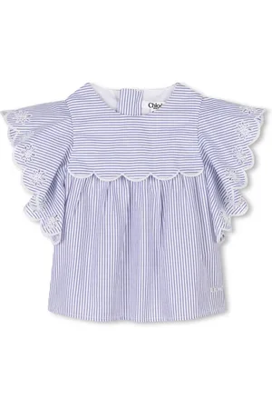 Chloé Blouse rayée à volants