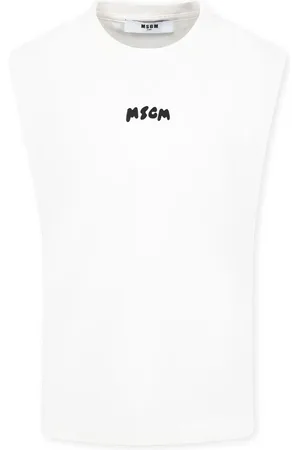Msgm Débardeur à logo imprimé