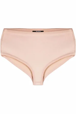 Balmain Culotte en maille fine nervurée