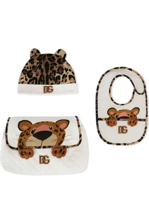 Dolce & Gabbana Trousseau de naissance à imprimé léopard