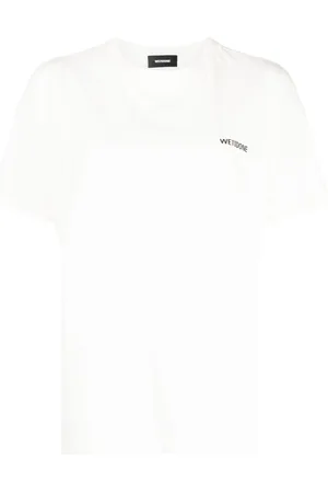 We11 Done T-shirt en coton à logo imprimé