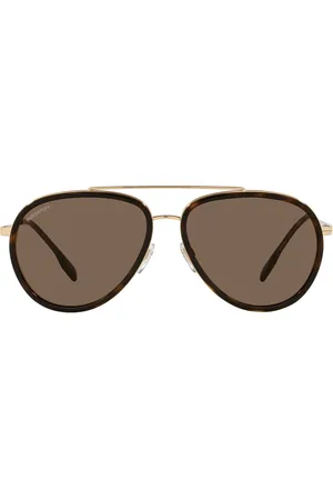 Burberry Lunettes de soleil Oliver à monture aviateur