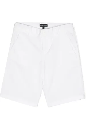 Emporio Armani Bermuda à plaque logo