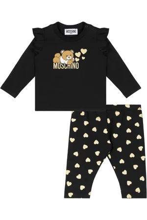 Moschino Ensemble haut-pantalon à imprimé Teddy Bear