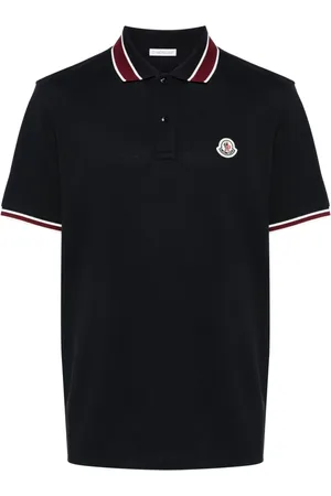 Moncler Polo à patch logo