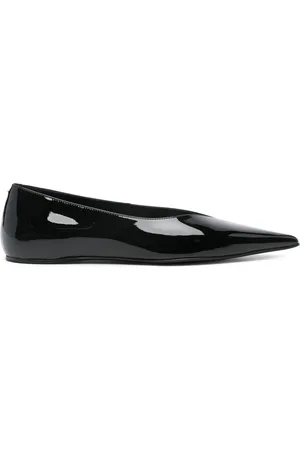 Totême Ballerines The Patent Asymmetric