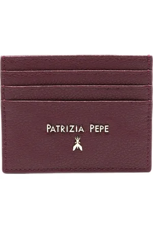 Patrizia Pepe Porte-cartes en cuir à logo