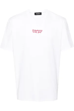 Dsquared2 T-shirt en coton à imprimé graphique