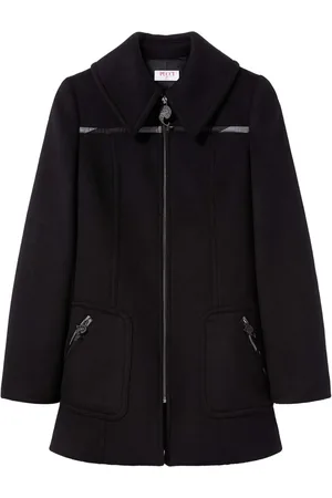 Puccini Manteau zippé à col oversize