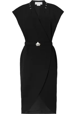 GENNY Robe mi-longue à clous