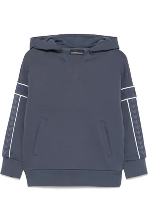 Emporio Armani Hoodie à logo embossé