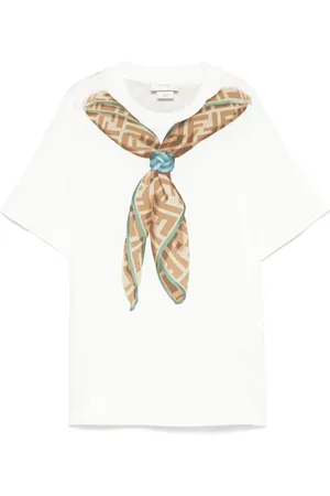Fendi T-shirt à imprimé graphique