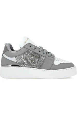 Philipp Plein Baskets Crystal en cuir