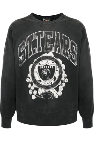SAINT MXXXXXX Sweat en coton à logo imprimé