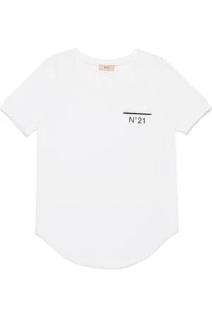 Nº21 T-shirt à logo imprimé